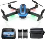 G10 GPS Drones with EIS Camera 4k Adults (Remote Control Screen)45min Flying Time,Max 600m/1968ft Transmission, Auto-Return, Quadcopter Flying Following You, Brushless Motor, - Image 2