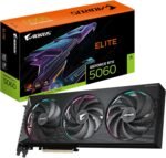 GIGABYTE AORUS GeForce RTX 5060 Elite 8G Graphics Card - 8GB GDDR7, 128bit, PCI-E 5.0, 2722 MHz Core Frequency, 3 x DisplayPort, 1 x HDMI, GV-N5060AORUS E-8GD - Image 2