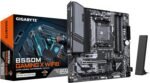 GIGABYTE B550M Gaming X WIFI6 Motherboard - AMD Ryzen 5000 Processors, 5+3 Phase VRM, up to 3200MHz DDR4, 1x M.2 PCIe 4.0 + 1x M.2 PCIe 3.0, Wi-Fi 6, LAN 1GbE, USB 3.2 Gen 1 - Imagen 2