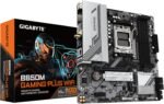 GIGABYTE B650M Gaming Plus WiFi Motherboard - AMD Ryzen 9000 Processors, 5+2+2 Phase VRM, Up to 8000MHz DDR5, 2xPCIe 4.0 M.2, 2.5GbE LAN, WiFi 6E, USB 3.2 Gen 1 - Imagen 2