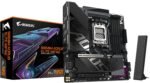 GIGABYTE B850M AORUS Elite WIFI6E Motherboard - AMD Ryzen 9000 Series Processors, 12+2+2 Phase Digital VRM, up to 8200MHz DDR5 (O.C.), 1x M.2 PCIe 5.0 + 1x M.2 PCIe 4.0, Wi-Fi 6E, LAN 2.5GbE - Image 2