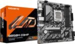 GIGABYTE B850M D3HP Motherboard - AMD Ryzen 9000 Series Processors, 5+2+2 Phases Digital VRM, up to 8200MHz DDR5 (OC), 1xPCIe 5.0 + 1xPCIe 4.0 M.2, GbE LAN, USB 3.2 Gen 2 - Image 2