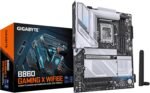 GIGABYTE B860 Gaming X WIFI6E Motherboard - Intel Core Ultra CPUs, 12+1+2+1 Phase VRM, up to 9066MHz DDR5, 1xPCIe 5.0 + 2xPCIe 4.0 M.2, LAN 2.5GbE, WiFi 6E, USB4 - Image 2