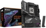 GIGABYTE X870 AORUS Elite WIFI7 Motherboard - Supports AMD Ryzen 9000 CPUs, 16+2+2 Phase VRM, Up to 8000MHz DDR5 (OC), 3xPCIe 5.0, Wi-Fi 7, 2.5GbE LAN, USB 4 - Imagen 2