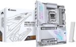 GIGABYTE X870E AORUS Pro X3D Ice Placa Base – Compatible con procesadores AMD Ryzen 9000, VRM Digital de 18+2+2 Fases, hasta 9000 Hz DDR5 (OC), 2 x PCIe 5.0 + 2 x PCIe 4.0, Wi-Fi 7, LAN 5 GbE, USB 4 - Image 2