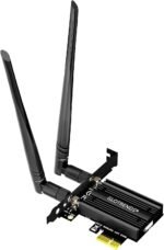 GLOTRENDS AC1200 WiFi 5 PCIe Card with Low Profile Support for Desktop PC, Intel Chip 7265, 802.11ac, Bluetooth 4.2, Supports Windows 11/10/7/Linux, Does Not Support Mac OS/Windows XP - Image 2