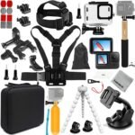 Gurmoir Accessories Kit for GoPro Hero 13/12 /11/10 /9 Black, with Waterproof Case Compatible with Go Pro Camera 13 12 11 10 9(PT10) - Imagen 2
