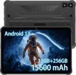HOTWAV R7 Rugged Tablet, Battery 15600mAh 12+256GB 2TB Expandable 16MP+16MP Camera 10.1'' HD+ Tablet Rugged 4G LTE Rugged Tablet Android 13 Tablet PC Rugged 2.4+5G WiFi/OTG/GPS/Face ID - Imagen 2