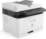 HP Color Laser MFP 179fnw 4ZB97A, Multifunction Color Laser Printer, Print, Scan, Copy and Fax, Wi-Fi, Ethernet, USB 2.0 High Speed, Smart App, LCD Control Panel, White - Image 2