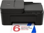 HP DeskJet 4320, Wireless Color Inkjet Multifunction Printer, Auto Document Feeder (ADF), Dual-Band Wi‑Fi, Smart App, 6 Months Instant Ink Included, Black - Image 2