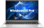 HP EliteBook 840 G8 14" FHD Business Laptop, Intel Core i5-1135G7, 16GB RAM, 256GB SSD, US QWERTY Keyboard, Windows 11 Pro (Renewed) - Image 2