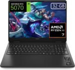 HP OMEN 16-ap0000ns – Gaming Laptop 16" (AMD Ryzen AI 7 350, 32GB RAM, 1TB SSD, NVIDIA GeForce RTX 5070, FreeDos) Black – Spanish QWERTY Keyboard - Image 2