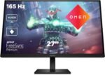 HP OMEN 27k Gaming Monitor 27" 4K UHD 3840x2160@144Hz, 16:9, 1ms, HDMI, Anti-Glare, AMD FreeSync Premium, Compatible with Consoles, Speakers Black, 144Hz - Image 2