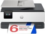 HP OfficeJet Pro 8132e, Professional A4 Color Inkjet Multifunction Printer, Copy, Scanner, Fax, Wi-Fi, Auto Duplex Printing, 20 ppm, 6 Months Instant Ink, Grey - Imagen 2