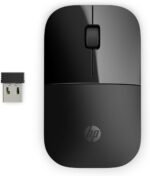 HP Z3700 – Wireless Mouse (1200 DPI, 3 Buttons and Scroll Wheel, 16 Months Battery, LED Technology, USB and Windows Vista/7/8/10 Available), Black - Image 2