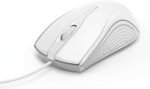 Hama | Wired PC Mouse (3 Button Mouse for PC, Laptop, Suitable for Right and Left Handed, 1000 DPI, Operating Systems: Windows 11/10/8/7/Vista/XP, Mac OS 10.10 or above) White - Image 2