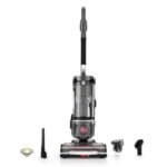 Hoover WindTunnel Tangle Guard Upright Vacuum, Bagless Cleaner, HEPA Media Filtration, For Carpet and Hard Floor, UH77100V, Gray - Imagen 2