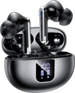 In-ear Bluetooth Headphones, ANC Wireless Bluetooth 5.4 Headphones, 36H Playtime LED Display, Transparency Mode Headphones Stereo Sound with Deep Bass, IP7 Waterproof - Image 2