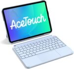 Inateck Keyboard for iPad 10 Generation 2022/11 Generation A16 2025 (10.9/11 Inch), Air 11 Inch M3/M2, Air 6th/5th/4th, Pro 11 1-4Gen, Ultra-Light Detachable Keyboard with Touchp,AceTouch Blue - Image 2