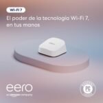 Introducing Amazon eero 7 dual-band mesh Wi-Fi 7 router (newest model) – Supports internet plans up to 2.5 Gbps, Coverage up to 190 m², 1-pack - Image 2