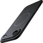 JETech Magnetic Slim Case for iPhone Air, Compatible with MagSafe, Ultra Thin Lightweight Minimalist Matte Finish Case with Full Camera Lens Protection (Black) - Image 2