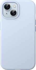 JETech Silicone Case for iPhone 15 6.1 Inches, Full Body Protective Case with Soft and Silky Touch, Anti-Shock Case (Blue) - Image 2