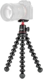 Joby GorillaPod Kit 3K – Lightweight Flexible Tripod with Ball Head for DSLR and CSC/Mirrorless Cameras, Made in Italy, JB91507-BWW, Weight up to 3 kg - Image 2