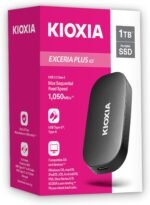 KIOXIA EXCERIA PLUS G2 Portable SSD - 1TB External Drive, USB 3.2 Gen 2, Up to 1050MB/s Read and 1000MB/s Write, Compatible with Windows, macOS, iOS, Android, PS5, Xbox Series X/S - Image 2