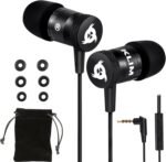 KLIM Fusion Headphones with Microphone for Mobile Phone + 5 Year Warranty + Innovative Memory Foam + 3.5 mm Jack + Compatible with Smartphone, Tablet, Console, PC – New Version – Black - Imagen 2