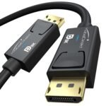 KabelDirekt VESA Certified 8K DisplayPort Cable with A.I.S. Shielding - 3m (for DP 1.4 Gaming PCs/Laptops/Graphics Cards/Monitors with 8K@60Hz, 4K@120Hz and 144Hz/165Hz/240Hz) - Imagen 2