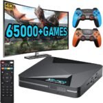 Kexpery Consola de juego retro X2 PRO con más de 65000 juegos integrados, salida 4K UHD, compatible con 9.0 y emuladores para arcade - Imagen 2