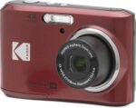 Kodak Pixpro FZ45 – Appareil Photo Numérique Compact 16.44 Megapixels, Zoom Optique 4X, Ecran LCD 2.7 inches, HD Video 720p, Plie AA – Red - Image 2
