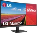 LG 32MR50C-B - Curved Monitor 32", VA Panel FHD 1920x1080 16:9 1500R, 100 Hz, AMD FreeSync Premium, Super Resolution+, 2× HDMI, Class E, Black - Image 2