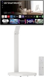 LG 32U721SAW-W - Smart Monitor, 32", 4K (3840 x 2160), VA, 60 Hz, HDR10, 5 ms (GtG), AMD FreeSync Premium, Includes LG Channels, Portable and Flexible Stand - Image 2