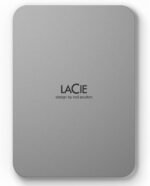 LaCie Mobile Drive V2 1TB — Slim Design, USB‑C Portable External Hard Drive 2.5", Moon Silver for Mac and Windows — Includes Rescue Data Recovery - Image 2