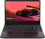 Lenovo IdeaPad Gaming 3 Gen 6 – Laptop 15.6 inch FullHD (AMD Ryzen 5 5600H, 8GB RAM, 512GB SSD, NVIDIA GeForce RTX 3050-4GB, Without Operating System) Black – Portuguese QWERTY Keyboard - Imagen 2