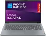Lenovo IdeaPad Slim 3 Gen 8 – Laptop 15.6" FHD Intel Core i5-13420H, 16GB RAM, 1TB SSD, Intel UHD Graphics Integrated, Wi-Fi 6, No Arctic Grey OS, Spanish QWERTY Keyboard - Image 2