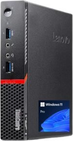 Lenovo - M700 PC | Intel Core i5 6th Gen | 8GB RAM | 256GB SSD | Windows 11 Pro | Fast and Quiet | Ideal Office or Studio | Ready to Use (Renewed) (256, GB, 16, GB) - Image 2