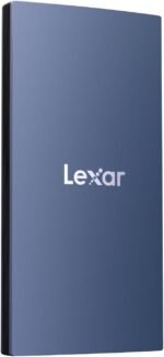 Lexar ES3 SSD Externo 1TB, SSD Portátil USB3.2 Gen2, PSSD hasta 1.050MB/s Lectura, 1.000MB/s Escritura, Unidad de Estado sólido Externa Compatible con iPhone15 Series/Mac/PS5/XBOX(blue) - Image 2