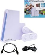 Lexibook, TV Game Console with 2 Wireless Controllers, 250 Games, 32-bit Graphics, TV Connector, JG7440 - Imagen 2