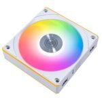 Lian Li UNI Fan CL120 ARGB PWM - 1 Pack PWM Fan - 2.4GHz RGB Wireless Signal and PC Case - 28mm FDB - Chain Chain - Low Noise - Driver Not Included and Required - White - Image 2