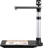 Libros Carner Escáner de cámara de Libro de Doble cámara W1200T Pro 1200DPI HD + 500DPI A3 Tamaño de escaneo rápido for el hogar/Oficina/Escuela Cámara de exploración de Documentos - Imagen 2