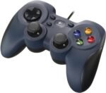 Logitech F310 Gamepad with Cable, Console Distribution, 4 Switch Steering Controller, Gripping Comfort, Cable 1.8 m, PC - Blue/Grey - Image 2