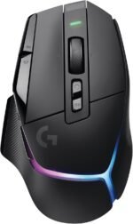 Logitech G 502X Plus Lightspeed Wireless Optical Mouse with LIGHTFORCE, LIGHTSYNC RGB Hybrid Switches, Hero 25K Gaming Sensor, PC Compatible - MacOS/Windows - Black - Imagen 2