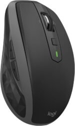 Logitech MX Anywhere 2S - Ratón inalámbrico Bluetooth Edition, Uso en Cualquier Superficie, Desplazamiento hiperrápido, Recargable, controla hasta 3 computadoras y portátiles Apple Mac y Windows - Imagen 2