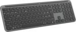 Logitech Signature Slim K950, Wireless Keyboard, Alternation Between Devices, Discrete Typing, Bluetooth, Multi-OS, Windows, Mac, Chrome, QWERTY ESP, Graphite - Imagen 2