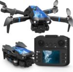 M18LCD Mini Drone with Camera 4K 3D Flip Foldable Design Drone with Remote Control LCD Rechargeable 3 Speed RC Quadcopter for Beginners - Imagen 2