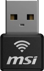 MSI AX1800 Nano WiFi USB Adapter - AX1800 WiFi 6 USB Adapter, Dual Band 2.4/5GHz, Ultra Compact, Plug & Play, Compatible with Windows and Linux - Imagen 2