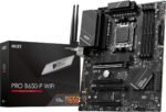 MSI PRO B650-P WIFI Motherboard, ATX - Supports AMD Ryzen 7000 Series Processors, AM5 - DDR5 Memory Boost 6000+MHz/OC, 2 x PCIe 4.0 x16, 2 x M.2 Gen4, Wi-Fi 6E - Imagen 2