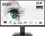 MSI Pro MP243X Professional Monitor, 23.8' FHD, 1920 x 1080, 100 Hz, IPS, Flat, Anti-Glare, 16:9, 300 nits, Black - Image 2